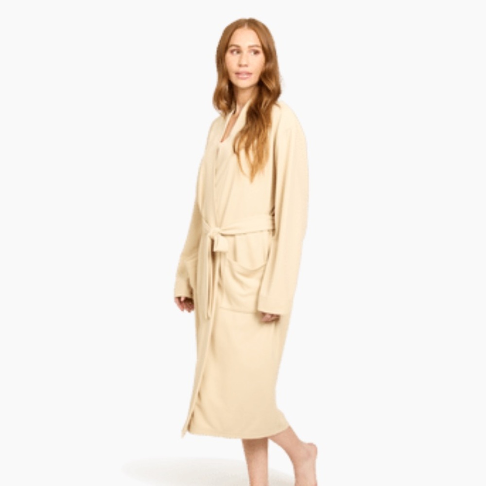 NWT LINE & DOT Waffle Knit Robe Size S/M